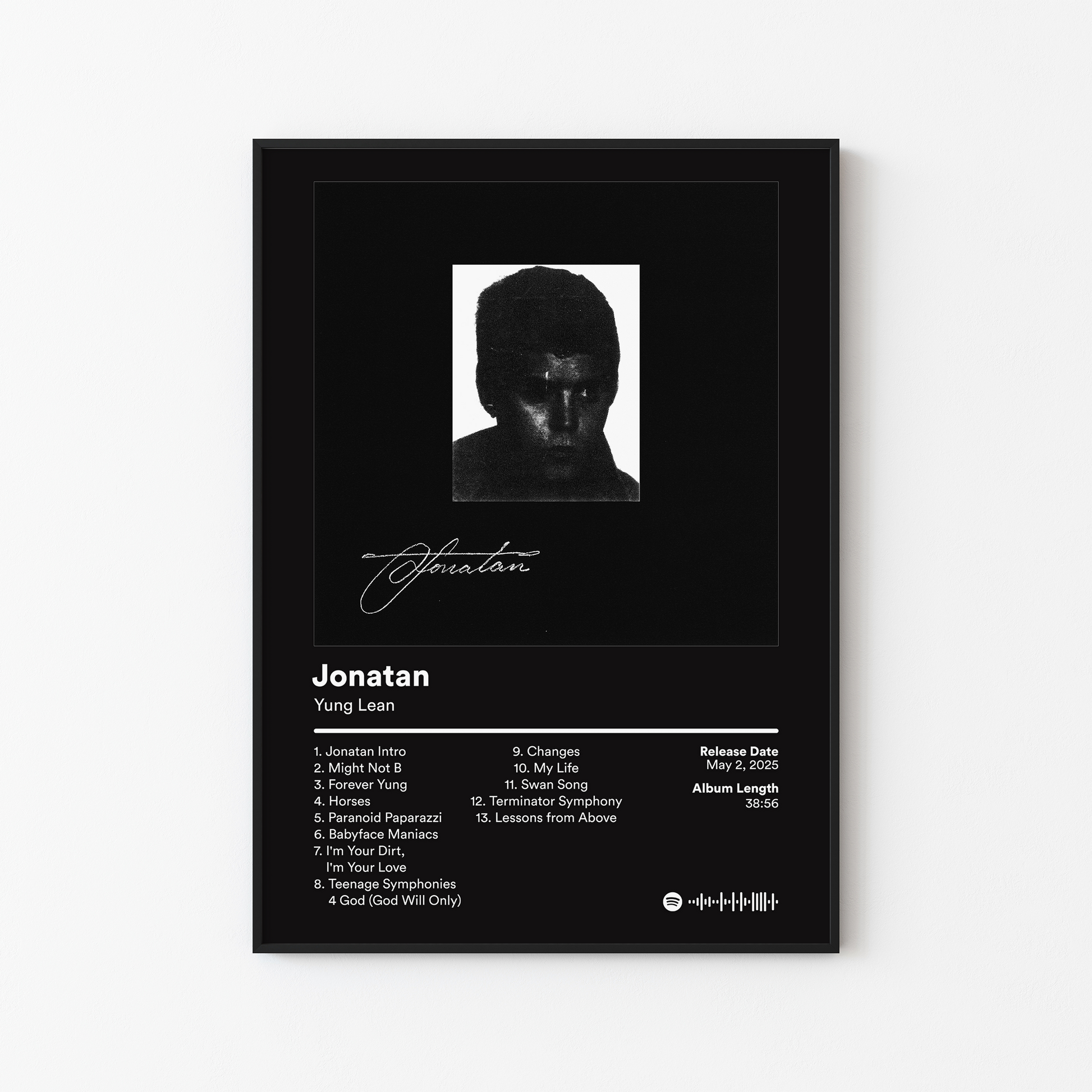 Yung Lean Jonatan Album Poster