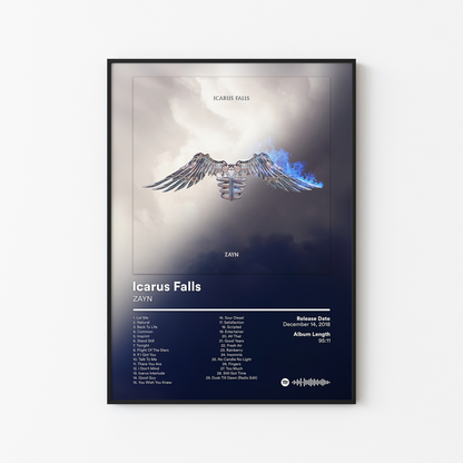 ZAYN Icarus Falls Album Poster