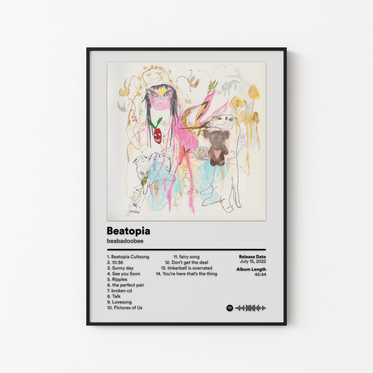 beabadoobee Beatopia Album Poster