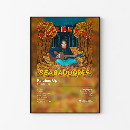 beabadoobee Patched Up Album Poster