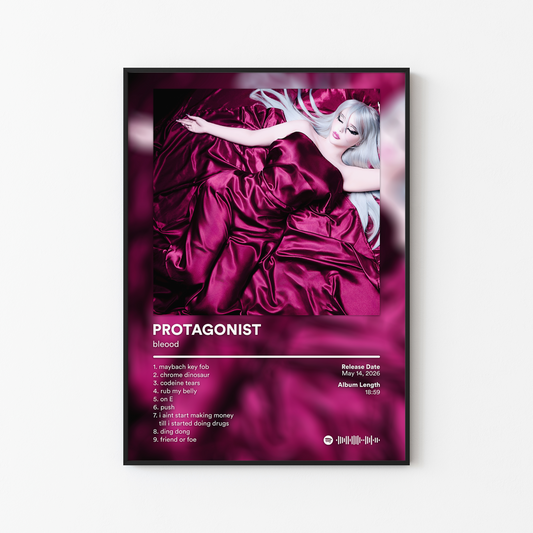 bleood PROTAGONIST Album Poster