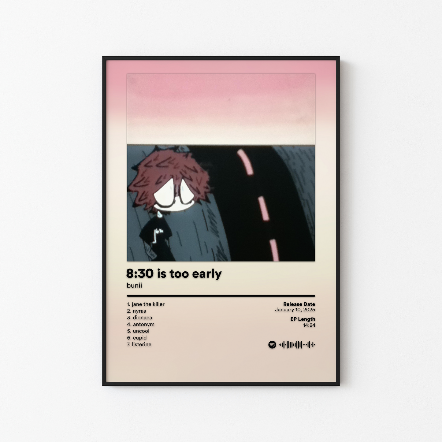 bunii 8:30 is too early Album Poster