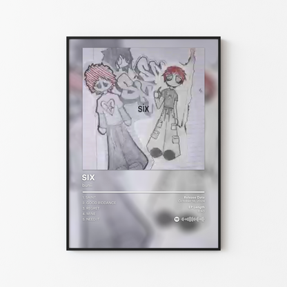 bunii SIX Album Poster