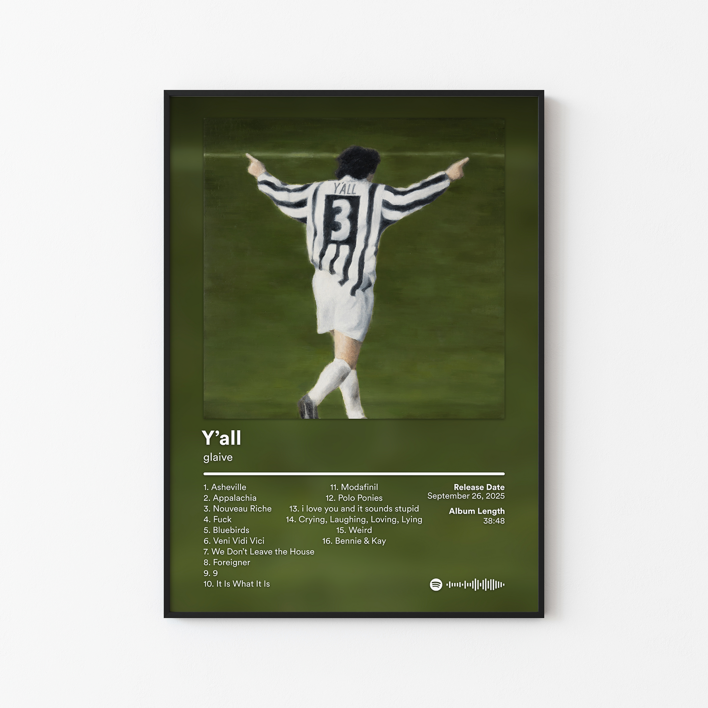 glaive Yall Album Poster