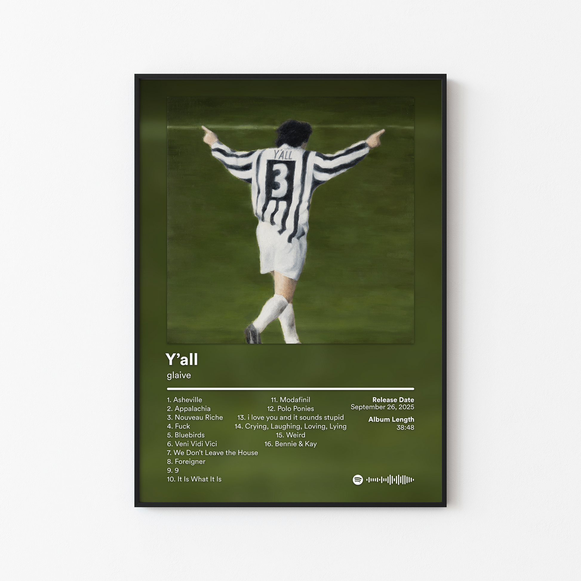 glaive Yall Album Poster