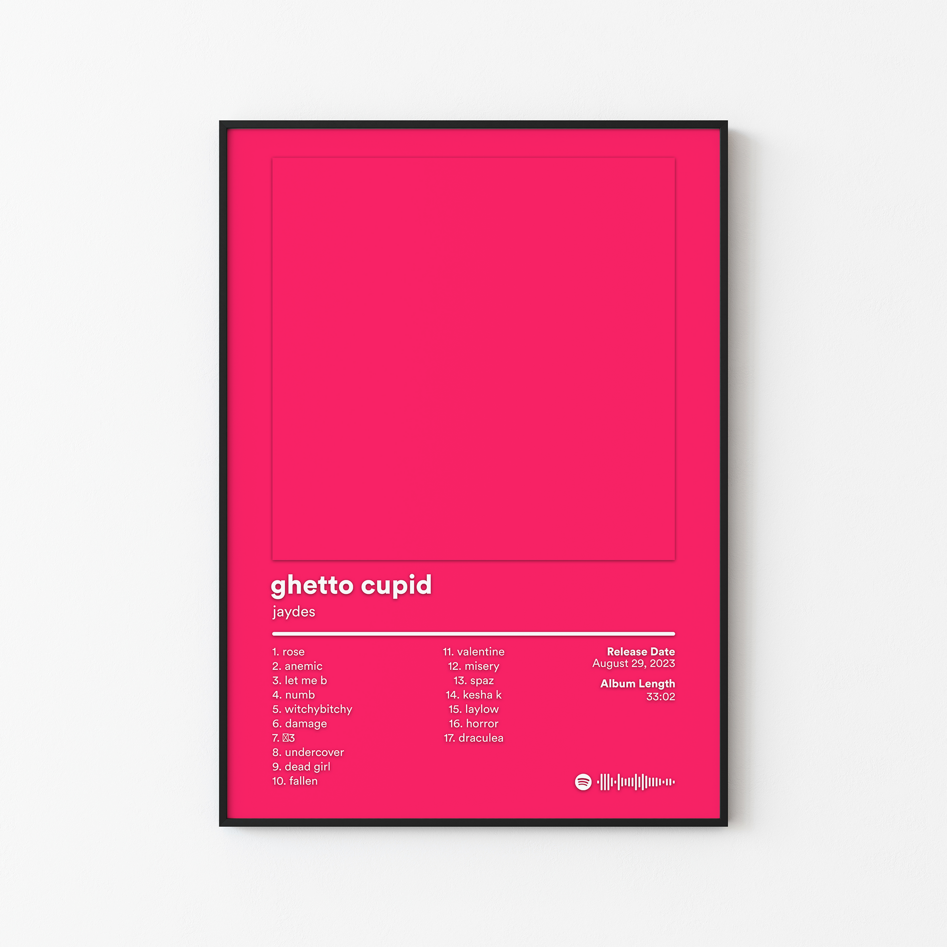 jaydes ghetto cupid Album Poster