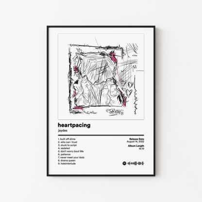 jaydes heartpacing Album Poster