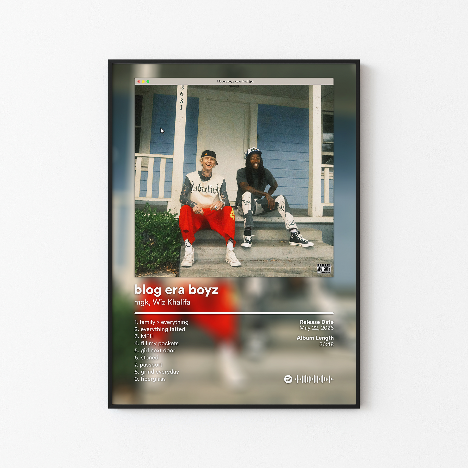 mgk blog era boyz Album Posters