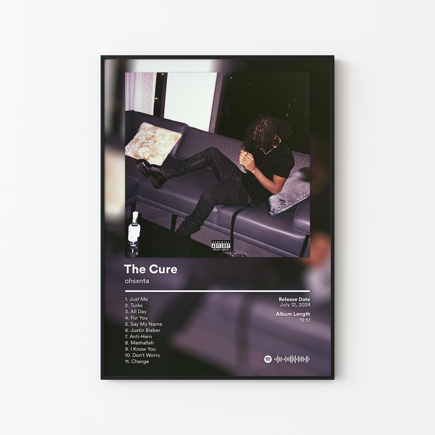 ohsxnta The Cure Album Poster