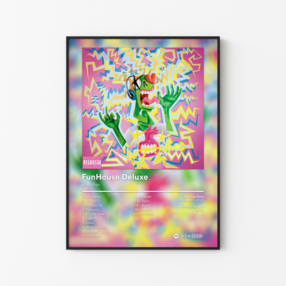 prettifun FunHouse Deluxe Album Poster