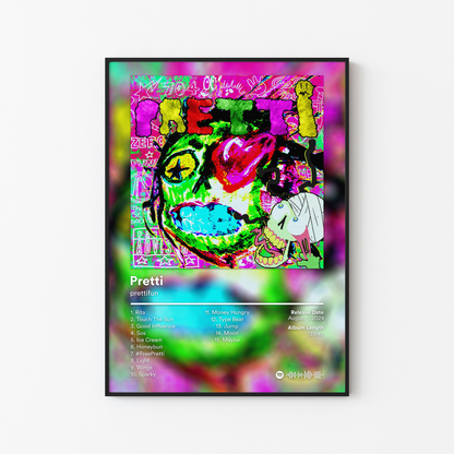 prettifun Pretti Album Poster