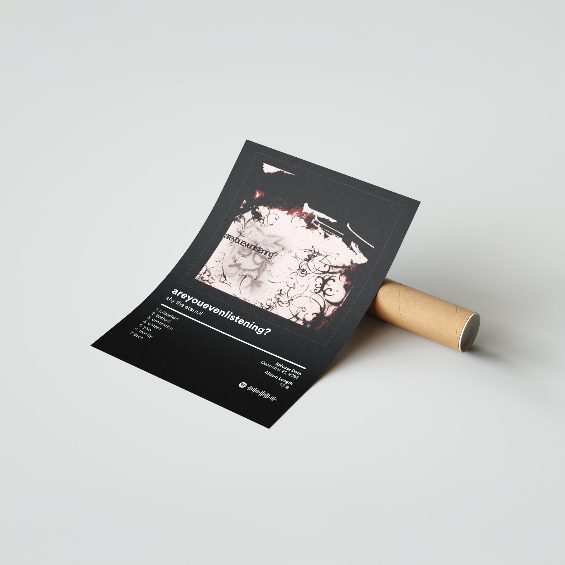 shy the eternal are you even listening Album Poster