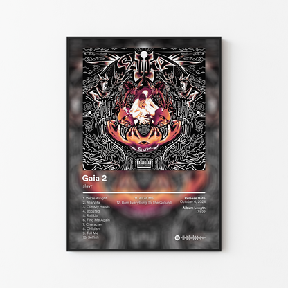 slayr Gaia 2 Album Poster