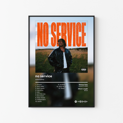 sosocamo no service Album Poster