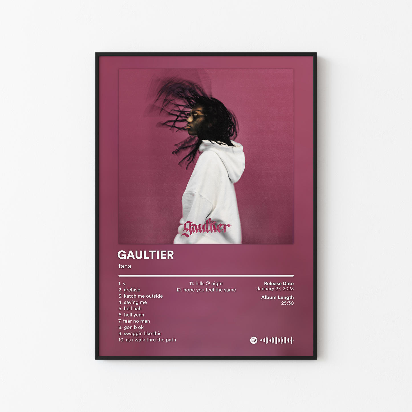 tana GAULTIER Album Poster
