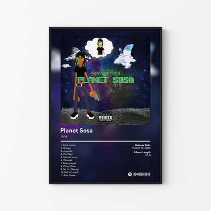 tana Planet Sosa Album Poster
