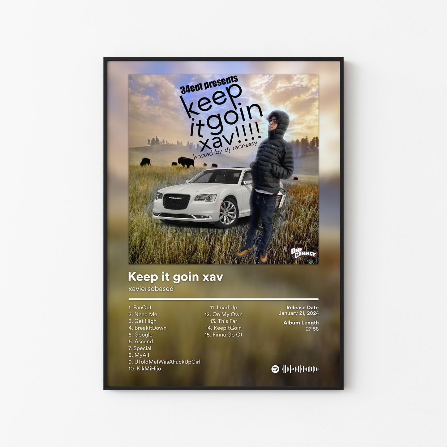 xaviersobased Keep it goin xav Album Poster