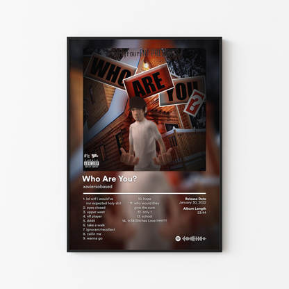 xaviersobased Who Are You Album Poster