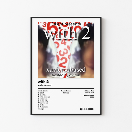 xaviersobased with 2 Album Poster